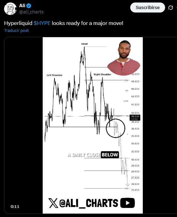 ali martinez hyperliquid hype