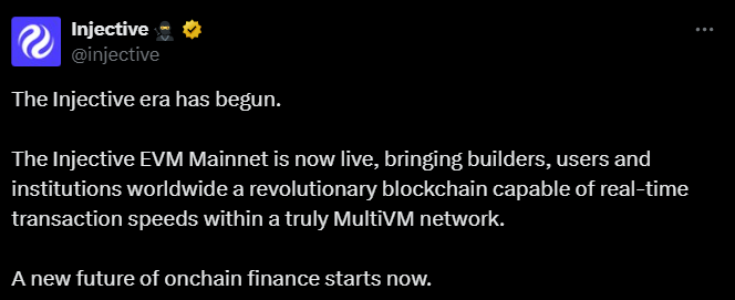 injective evm  ethereum