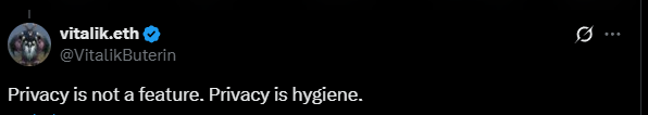 vitalik buterin privacidad privacy ethereum