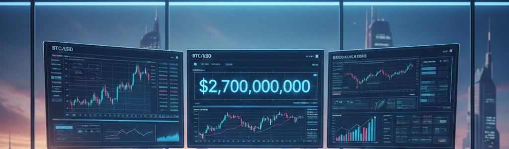 Cerca de 31,000 opciones de Bitcoin por aproximadamente $2.7B vencen a las 08:00 UTC del 19 de diciembre