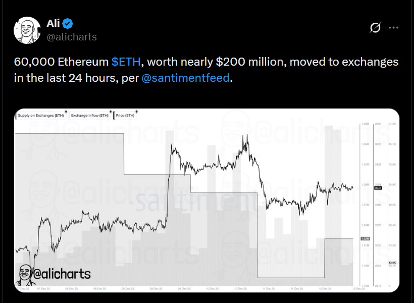 Ethereum eth whales ali martinez