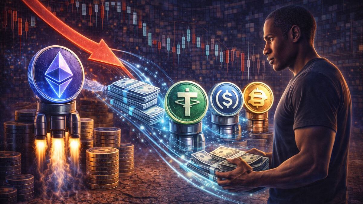 Arthur Hayes movió millones de ETH a exchanges, elevó USDC a más de 60% de su portafolio de $73.9M y compró tokens DeFi.