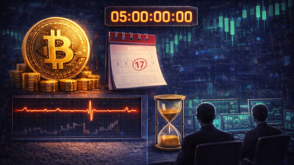 Bitcoin se mantuvo cerca de 87,400 dólares mientras vencen opciones récord por 23.7 mil millones, según datos de Deribit.