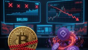 Bitcoin se mantiene cerca de $90,000 tras el último recorte de tipos de la Fed, mientras Cardano cae 10% y la capitalización cripto baja a $3.17 billones.