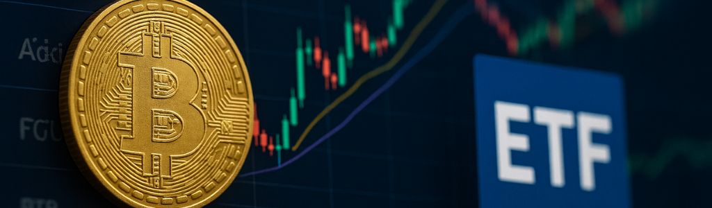 Contexto del Mercado y Entradas de los ETF de bitcoin