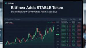 Bitfinex anunció que ha listado el token STABLE, el activo de gobernanza de la recién lanzada Stable Network.