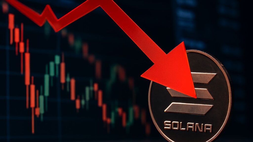 El ETF de Solana registra su primera salida mientras el miedo sacude los mercados cripto