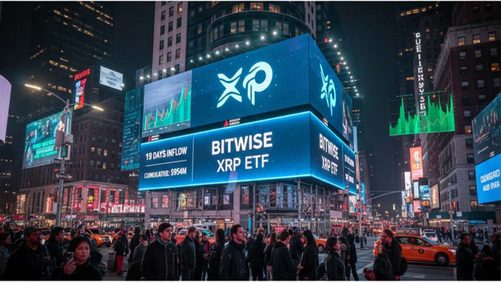 ETF XRP 19 días de entradas-
