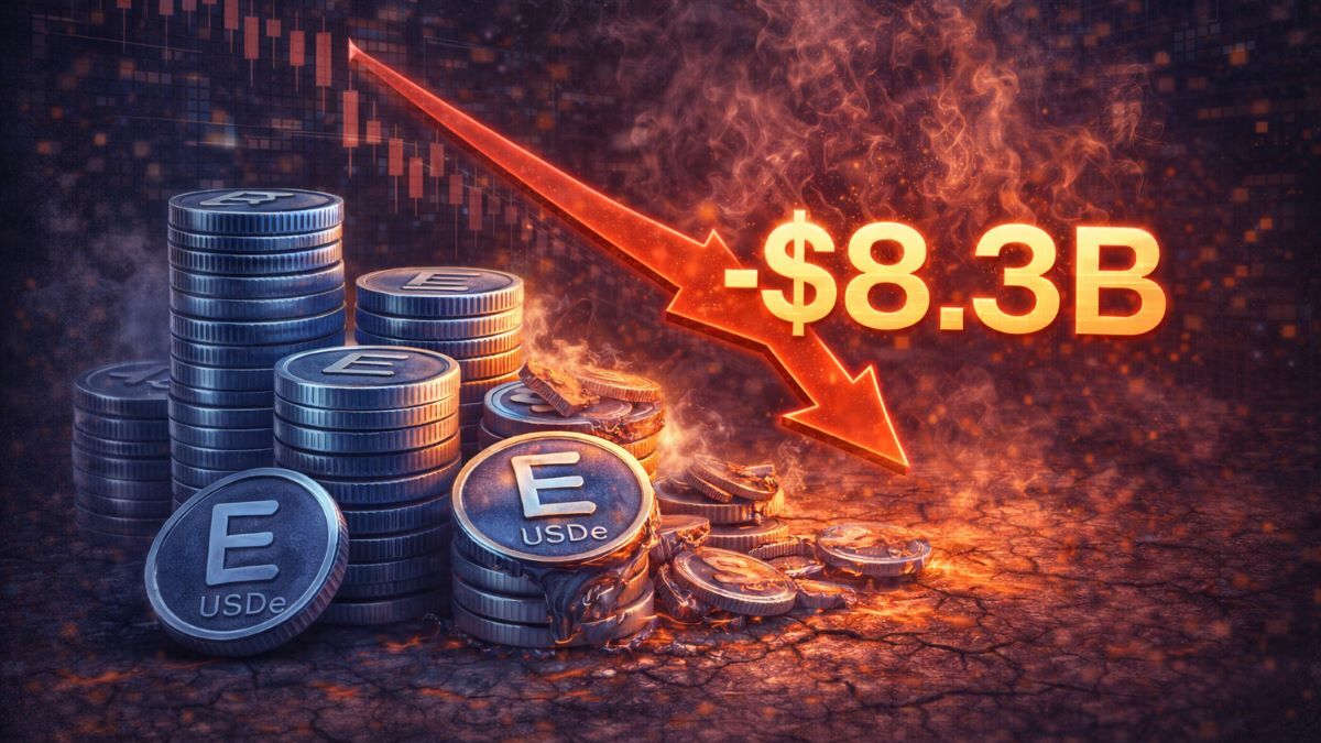 La capitalización de USDe se redujo a la mitad tras el crash del 10 de octubre, mientras un fallo de precio en Binance y el desapalancamiento impulsaron $8.3B en salidas.