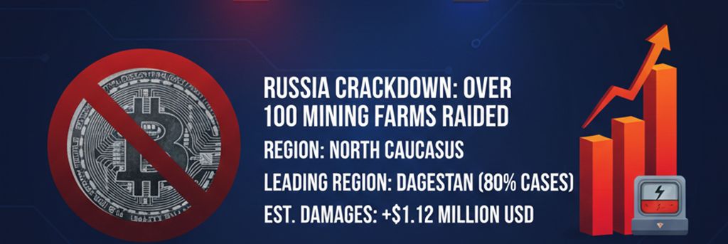 Granjas de Minería Ilegal-Rusia