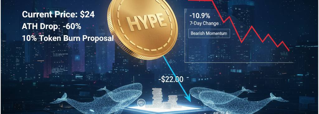 Hyperliquid (HYPE) se desploma un 60%-
