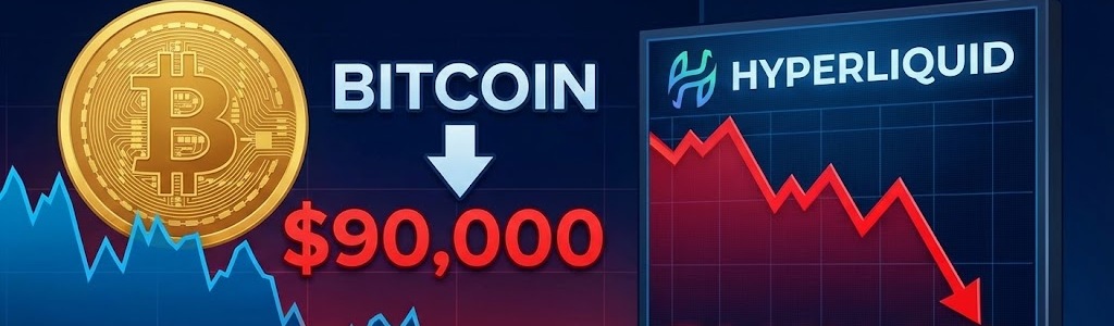 Bitcoin ha retrocedido desde niveles por encima de $92,000 hacia $90,000