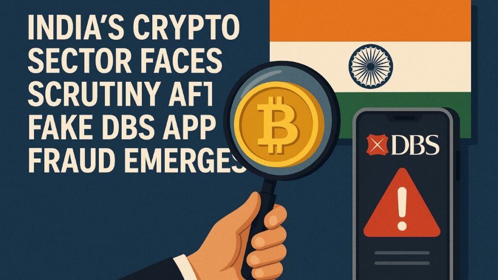 Una falsa app cripto con marca DBS vinculada a un grupo de WhatsApp hace perder 1,28 crore de rupias a un jubilado e impulsa advertencias de la policía de Cyberabad.