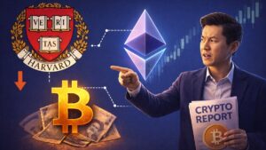 Jeff Park afirmó que Harvard “cree que es Bitcoin”, pero actúa más como Ethereum en cómo gestiona la escasez en las admisiones.