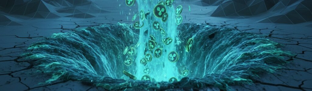 XRP cayó tras liquidaciones masivas de posiciones largas, sin señales de aumento en shorts y con $2.30 actuando como resistencia clave