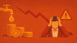 CryptoQuant afirmó que el mercado cripto entró en una fase de desaceleración, con mayor miedo y contracción de liquidez.