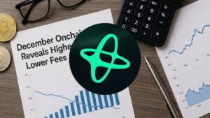 Los datos Blockchain de diciembre revelan mayor actividad pero menores comisiones