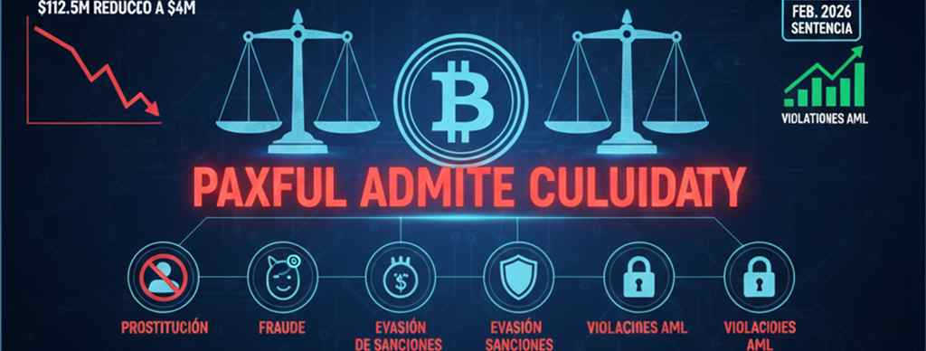 Paxful admite su culpabilidad-