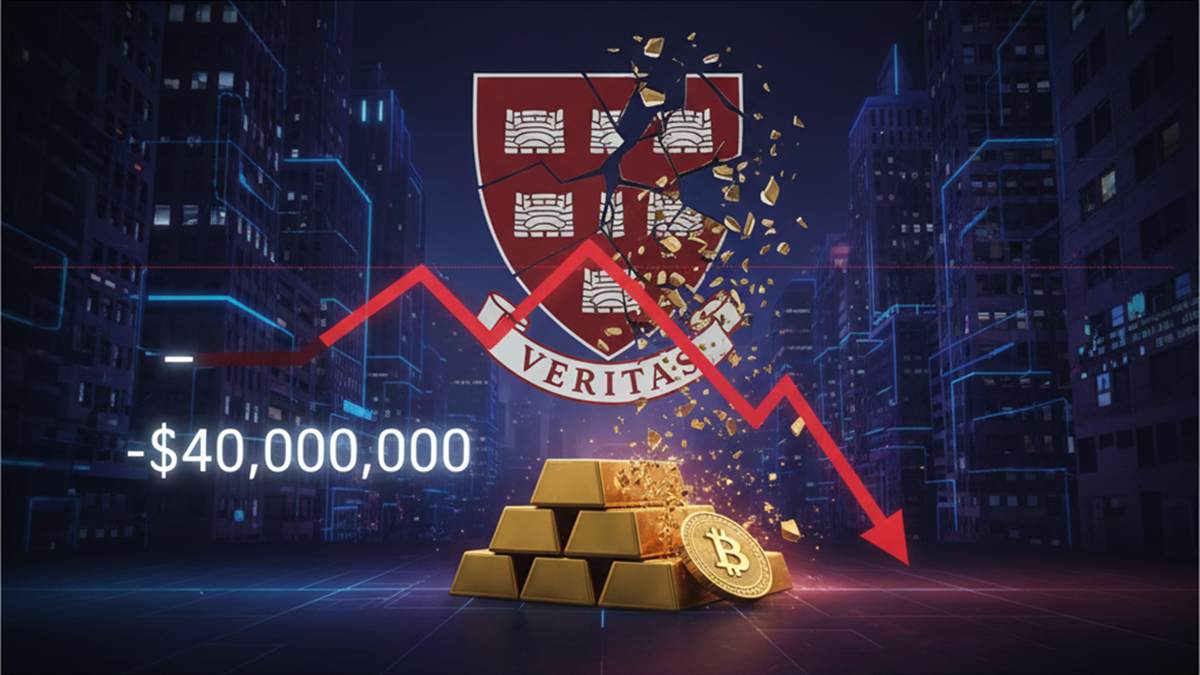 Pérdida de $40M en tenencias de Bitcoin de Harvard-