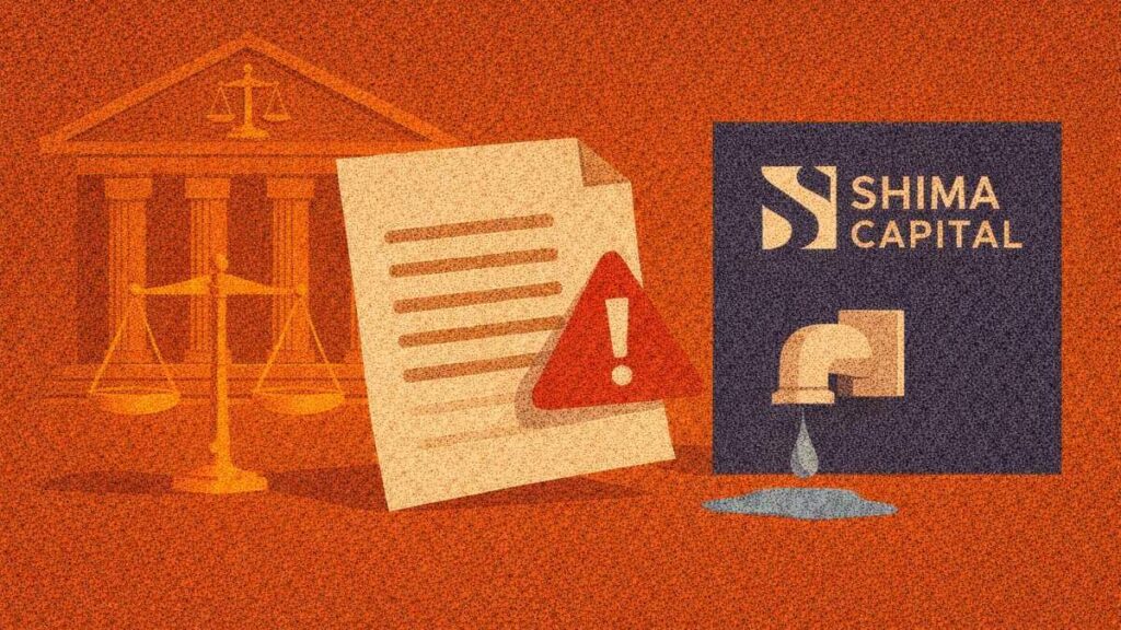 Circulan capturas de un correo interno sobre el cierre ordenado de Shima Capital tras la demanda de la SEC contra la firma y su fundador.