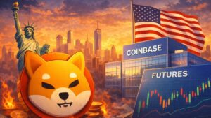 Coinbase incorpora a SHIB a futuros perpetuos tipo “perps” regulados en EE. UU. mediante el 1k SHIB Index, ampliando acceso 24/7 a derivados.