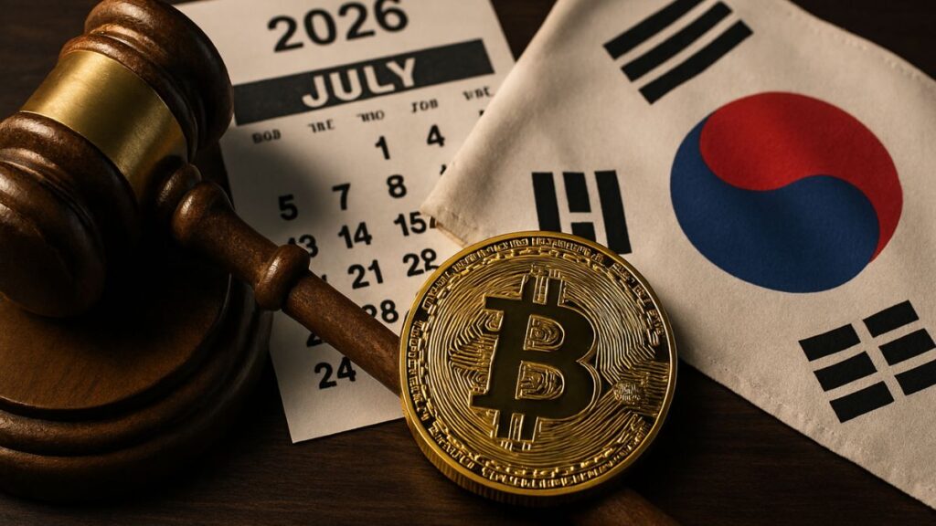 La regulación cripto en Corea del Sur se retrasa hasta 2026 mientras el debate sobre las stablecoins se prolonga