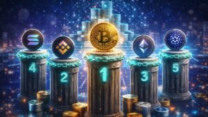 Cinco opciones de staking para 2026: Binance, Coinbase, KuCoin, Crypto.com y StakeWise, con foco en riesgos, lock-ups y seguridad.