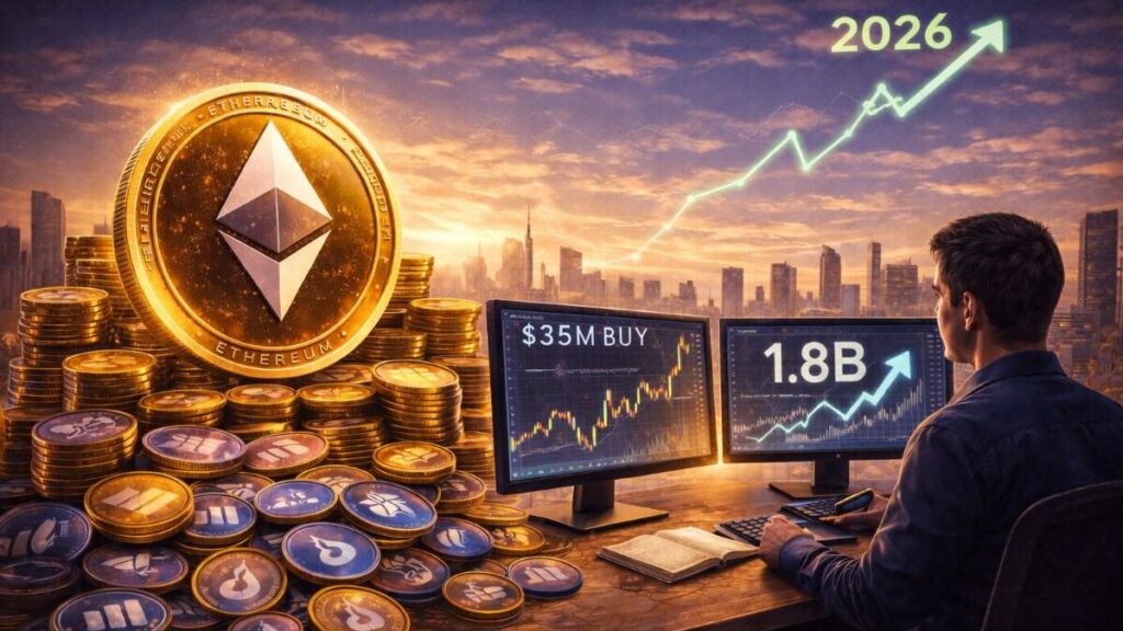Trend Research elevó su posición en ETH a 601,000 ETH con una compra de $35M y un préstamo de $958M en Aave, mientras 2026 divide visiones.