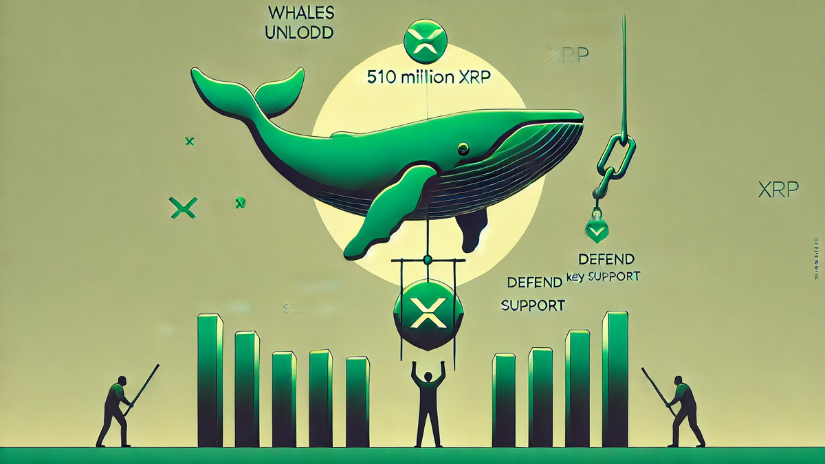 Whales-unload-510-million-XRP-while-buyers-defend-key-support
