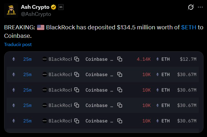 Ash crypto blackrock ethereum
