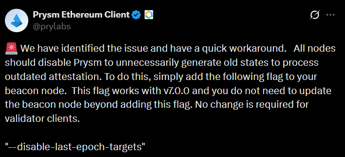 ethereum fusaka validators validadores