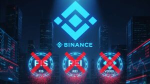 exclusión de tokens Binance-