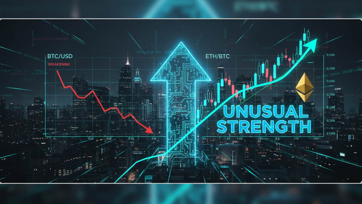 fuerza inusual ETH-BTC-