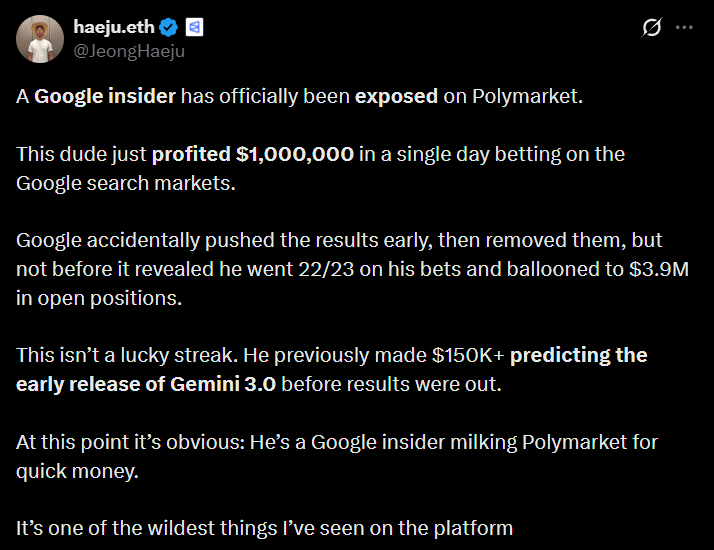 polymarket insider 