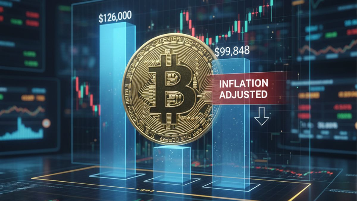 precio de Bitcoin ajustado por inflación-