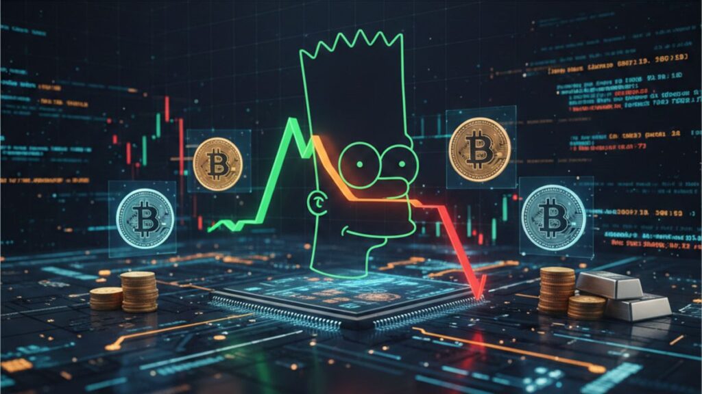 precio de Bitcoin y el patrón Bart Simpson-