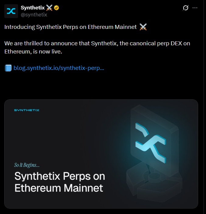 synthetix ethereum