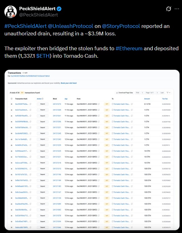 unleash protocol exploit
