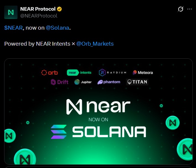 near protocol solana