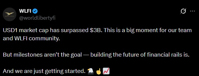 World liberty financial usd1 trump