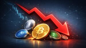 Bitcoin cae bajo $91K; ETH baja a $3.1K y XRP rompe $2. El market cap cripto pierde $80B hasta $3.16T.