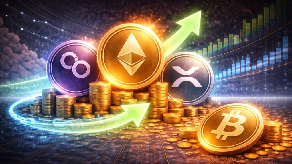 SIX afirma que en 2025 el 67.66% del volumen cripto fue no-BTC; lideraron Solana, XRP y Ether, y el USD fue 78%.