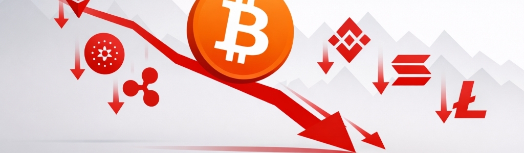 Bitcoin cayó bajo los $91,000 tras bajar de los $95,500 a menos de $92,000, llevando su market cap por debajo de $1.820B y la dominancia a 57.5% en CG.