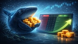 CryptoQuant afirma que la presión vendedora de ballenas en Binance cayó con fuerza, aliviando la oferta; habrá que seguir actualizaciones para confirmar si se mantiene.