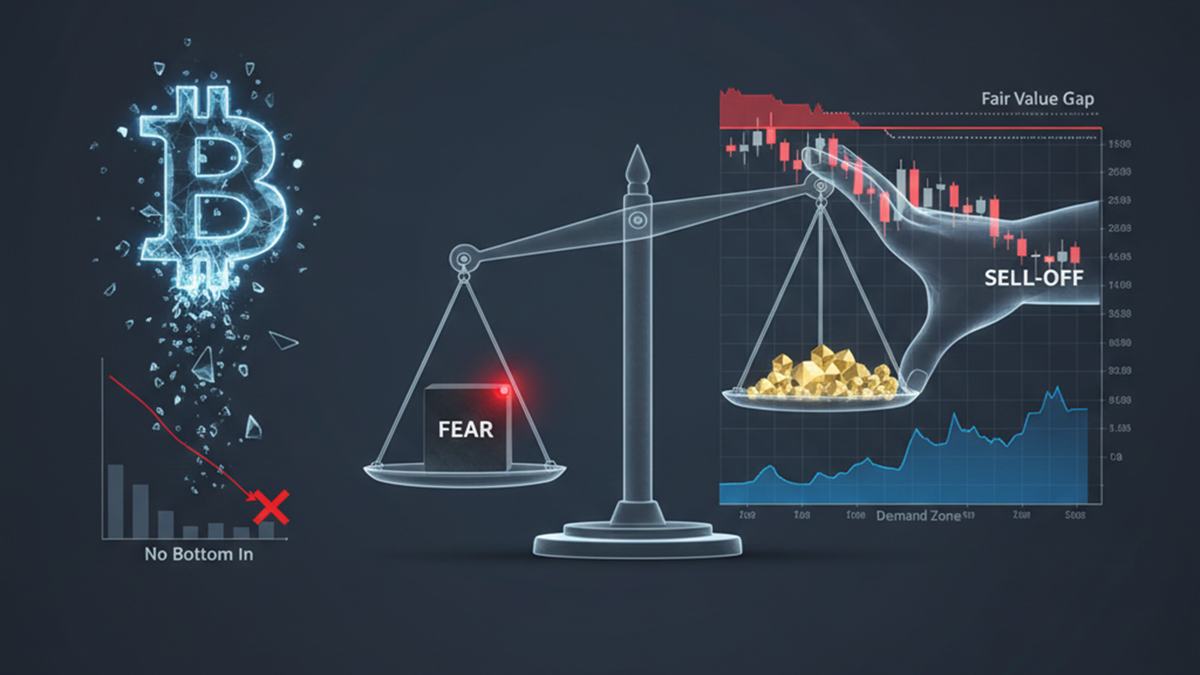 Bitcoin no alcanza su suelo de mercado-