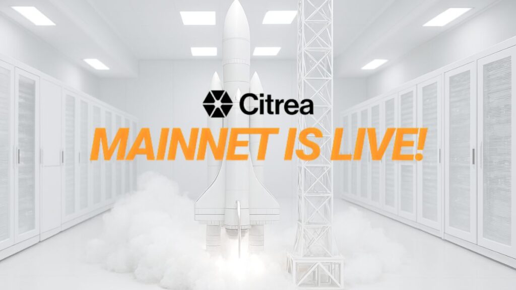 Citrea lanza su Mainnet: La Layer 2 de Bitcoin impulsada por ZK inicia operaciones oficialmente