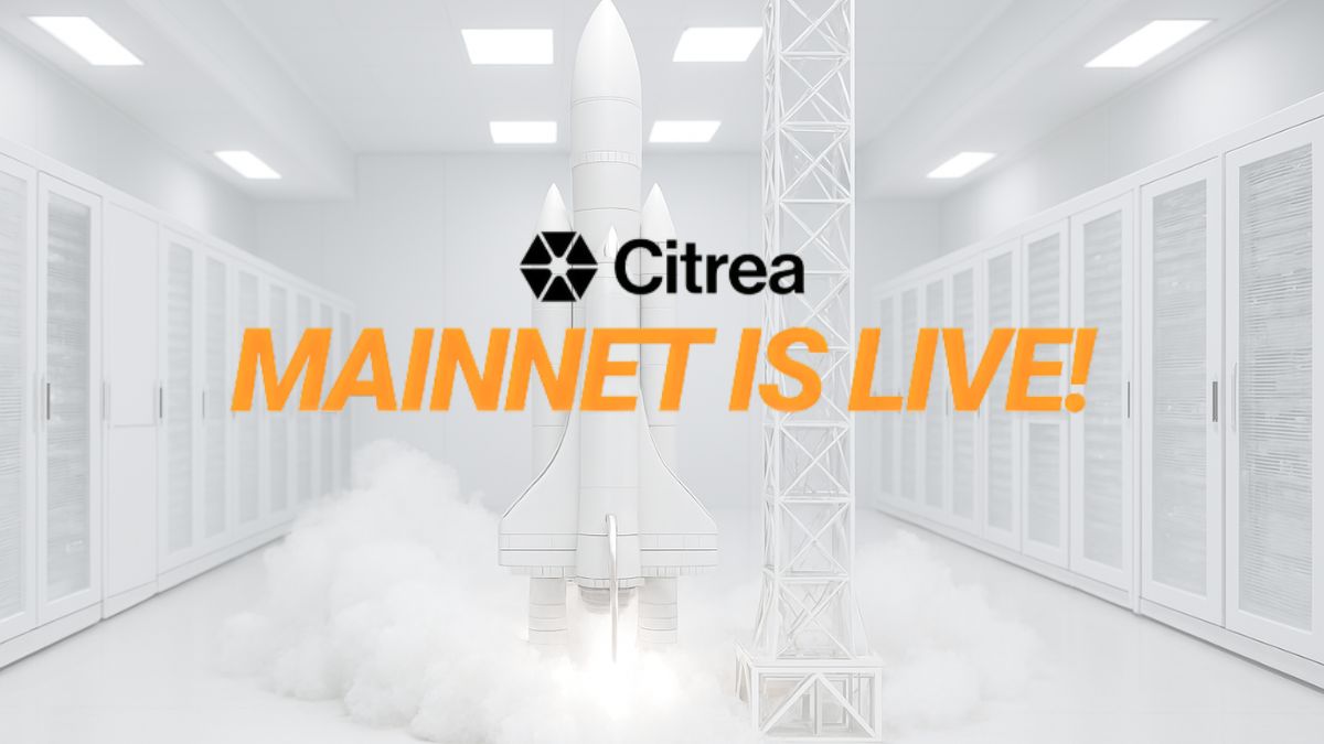 Citrea lanza su Mainnet: La Layer 2 de Bitcoin impulsada por ZK inicia operaciones oficialmente