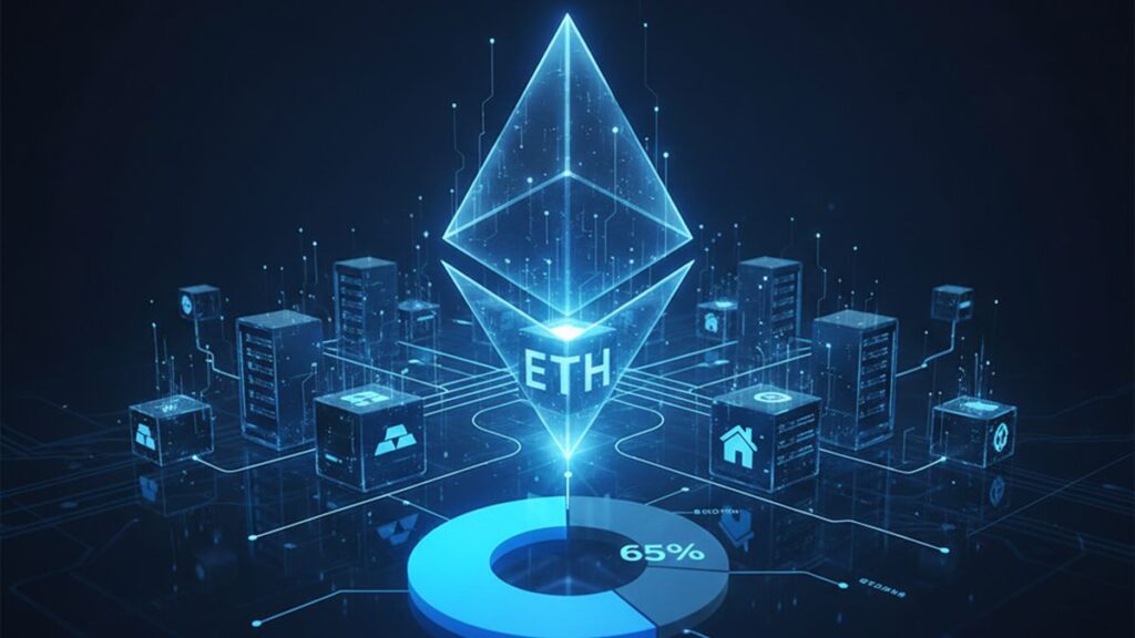 Dominancia de Ethereum en tokenización-