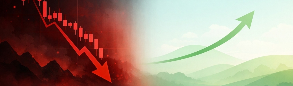 XRP volvió a “miedo extremo” tras caer 19% desde el máximo del 5 de enero, aunque cotizaba cerca de $1,95.