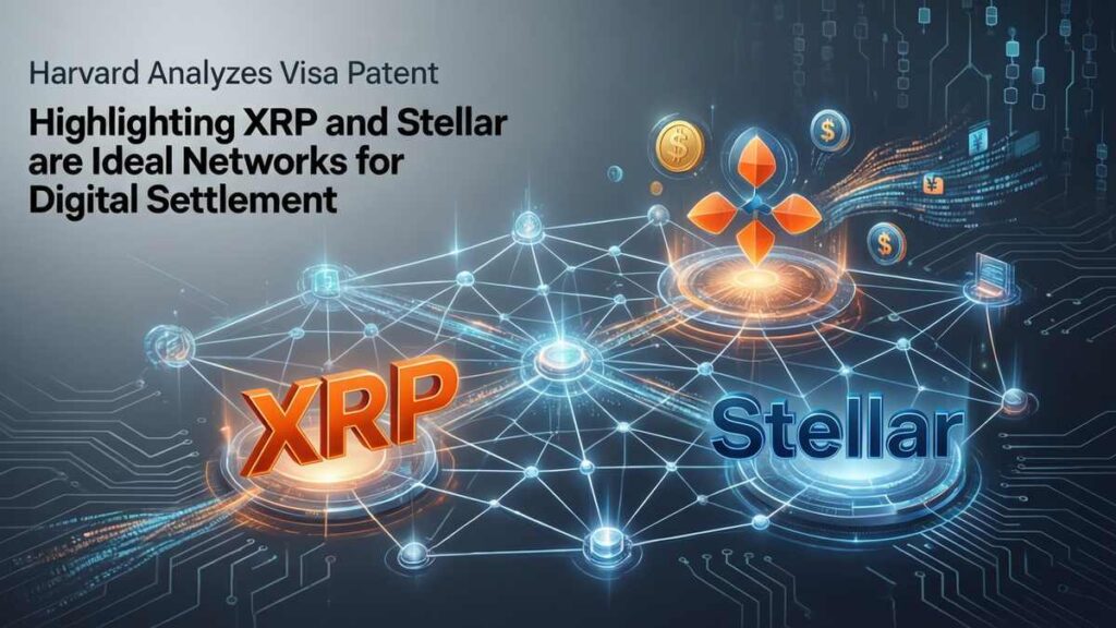 Harvard-analiza-patente-de-Visa-que-destaca-a-XRP-y-Stellar-como-redes-ideales-para-liquidacion-digital